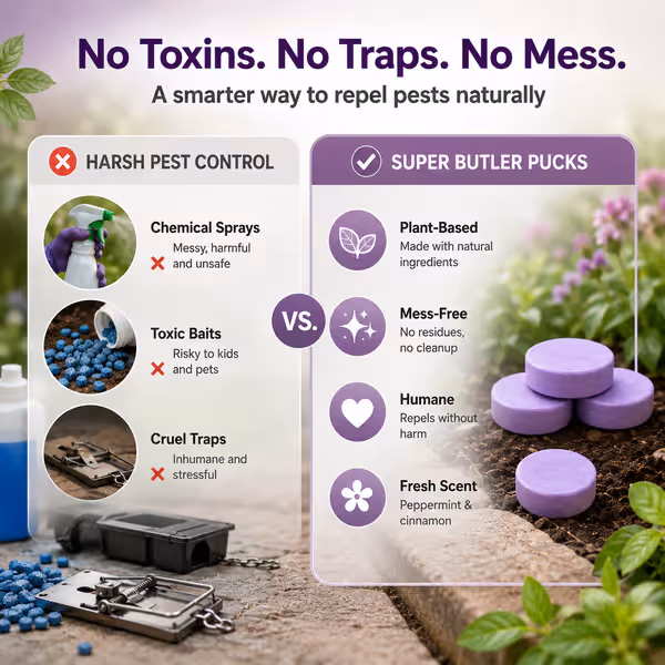 Natural peppermint and cinnamon pest repellent
